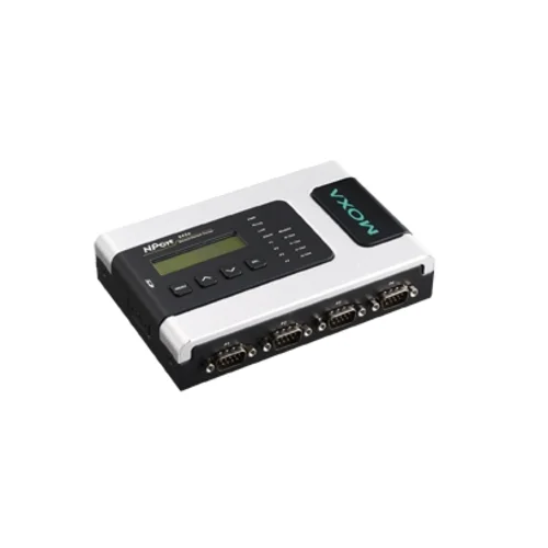 NPort 6450 4-портовый преобразователь RS-232/422/485 в Ethernet с расширенным набором функций MOXA